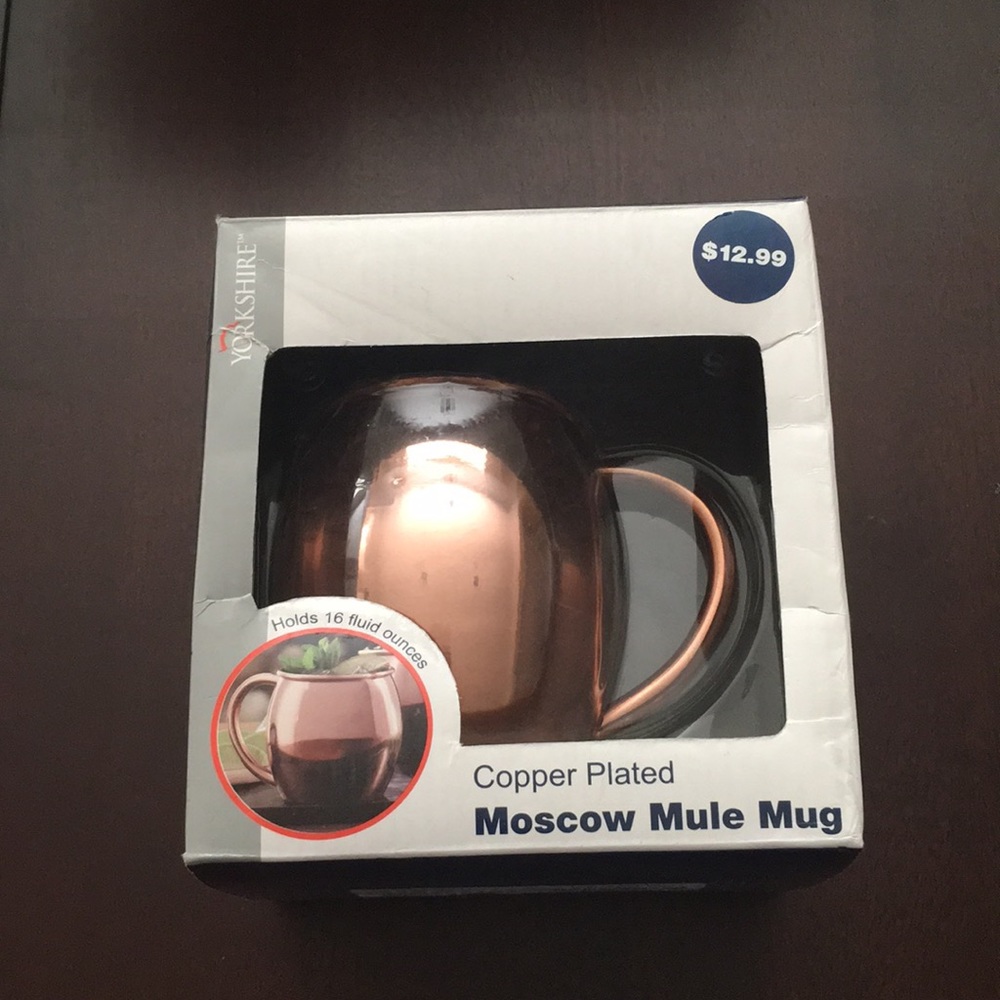 Copper Moscow mug